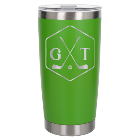 Green Thermal Metal Coffee Cup