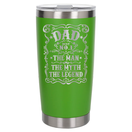Green Thermal Metal Coffee Cup