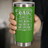 Green Thermal Metal Coffee Cup