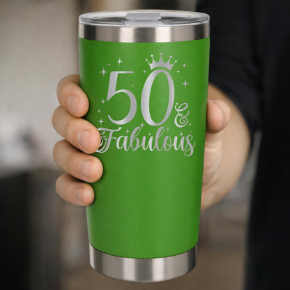 Green Thermal Metal Coffee Cup
