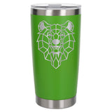 Green Thermal Metal Coffee Cup