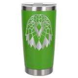 Green Thermal Metal Coffee Cup