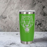 Green Thermal Metal Coffee Cup