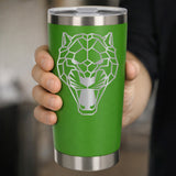 Green Thermal Metal Coffee Cup