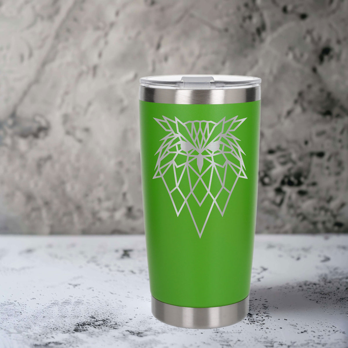 Green Thermal Metal Coffee Cup