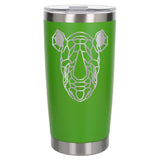 Green Thermal Metal Coffee Cup