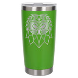 Green Thermal Metal Coffee Cup