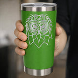 Green Thermal Metal Coffee Cup