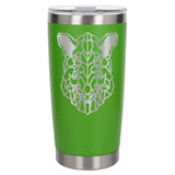 Green Thermal Metal Coffee Cup