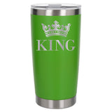 Green Thermal Metal Coffee Cup