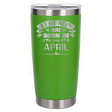 Green Thermal Metal Coffee Cup