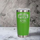 Green Thermal Metal Coffee Cup