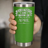 Green Thermal Metal Coffee Cup