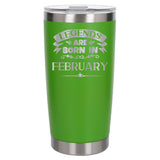 Green Thermal Metal Coffee Cup