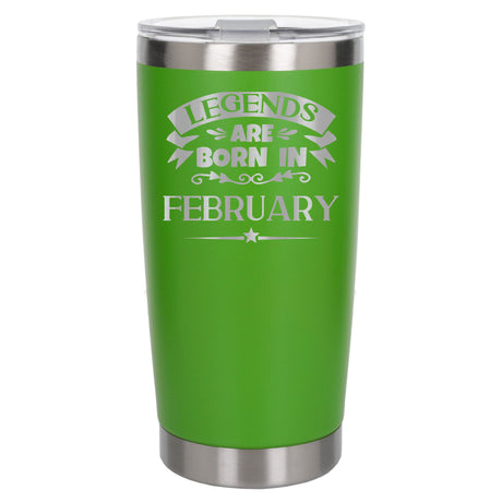 Green Thermal Metal Coffee Cup