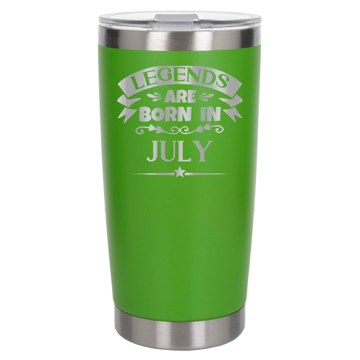Green Thermal Metal Coffee Cup