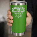 Green Thermal Metal Coffee Cup