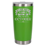 Green Thermal Metal Coffee Cup
