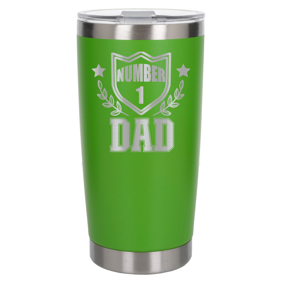 Green Thermal Metal Coffee Cup
