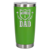 Green Thermal Metal Coffee Cup