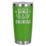 Green Thermal Metal Coffee Cup