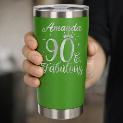 Green Thermal Metal Coffee Cup