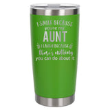 Green Thermal Metal Coffee Cup
