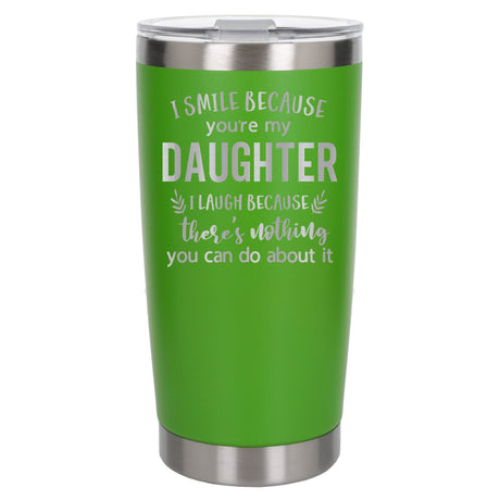 Green Thermal Metal Coffee Cup