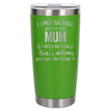 Green Thermal Metal Coffee Cup