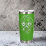 Green Thermal Metal Coffee Cup