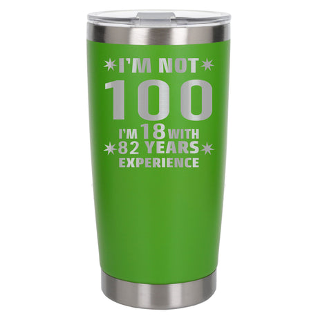 Green Thermal Metal Coffee Cup