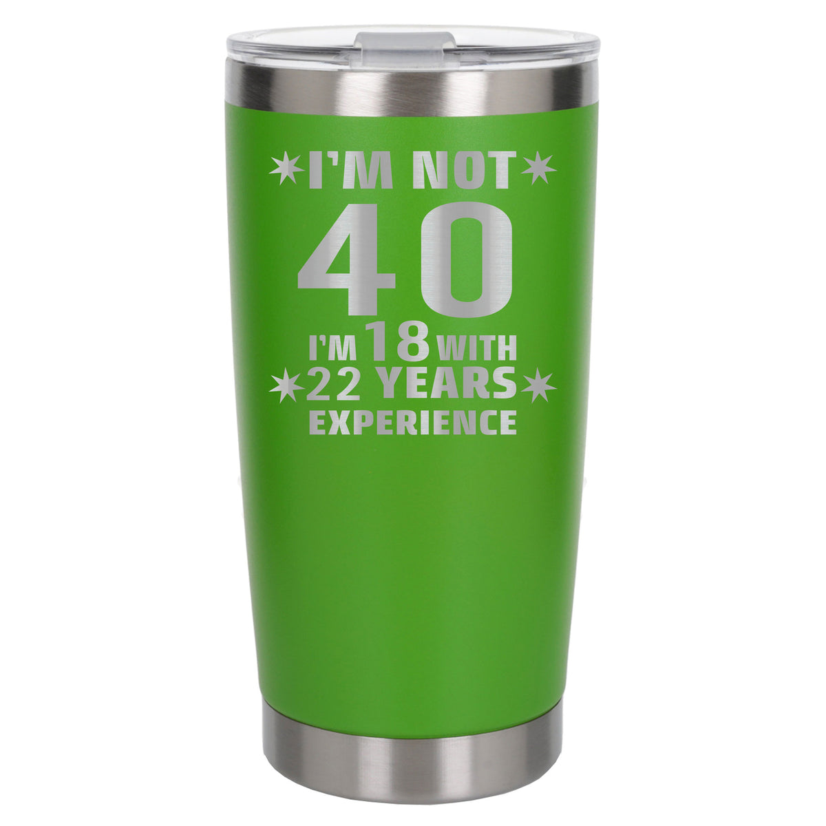 Green Thermal Metal Coffee Cup