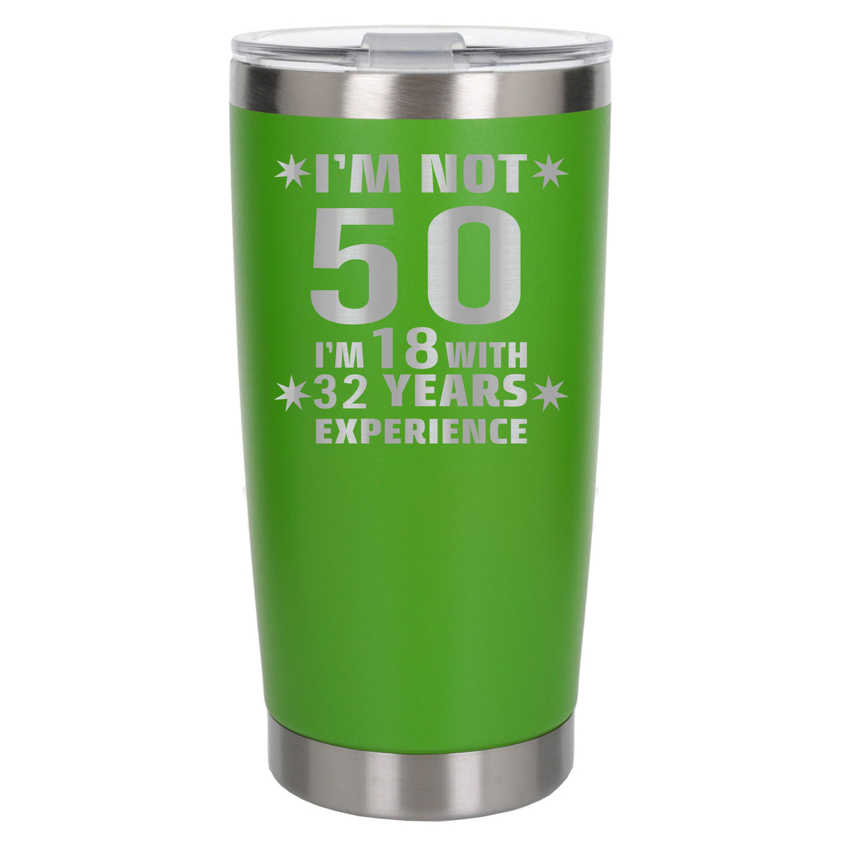 Green Thermal Metal Coffee Cup