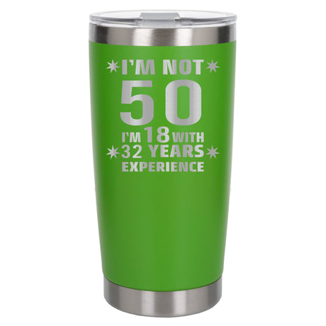 Green Thermal Metal Coffee Cup