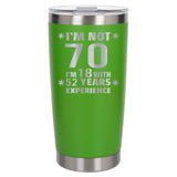 Green Thermal Metal Coffee Cup