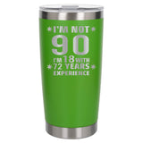 Green Thermal Metal Coffee Cup