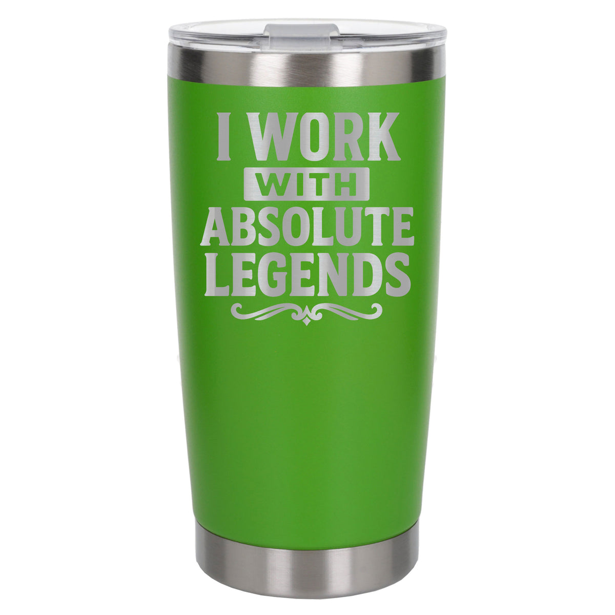 Green Thermal Metal Coffee Cup