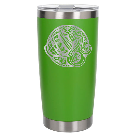 Green Thermal Metal Coffee Cup