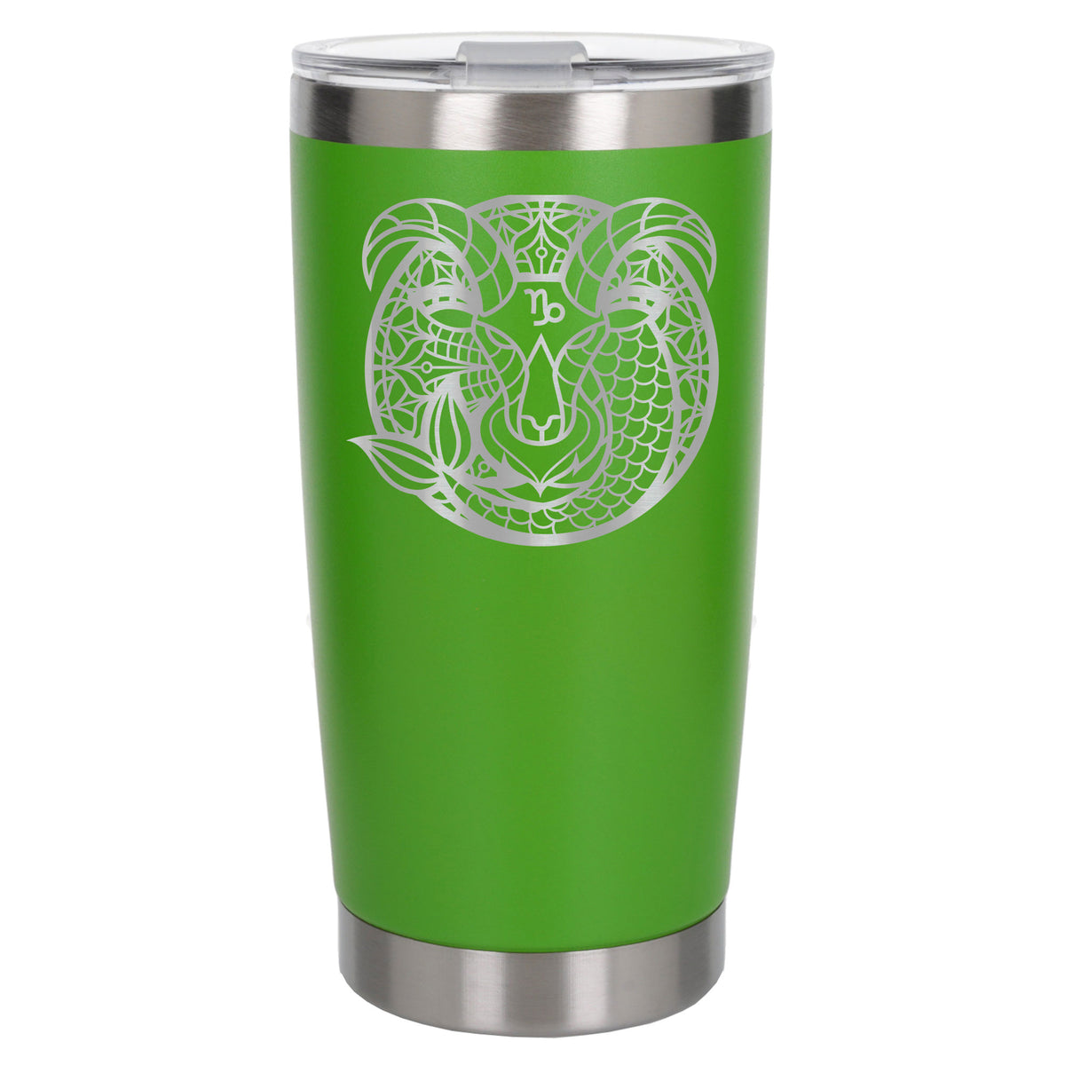 Green Thermal Metal Coffee Cup