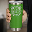 Green Thermal Metal Coffee Cup