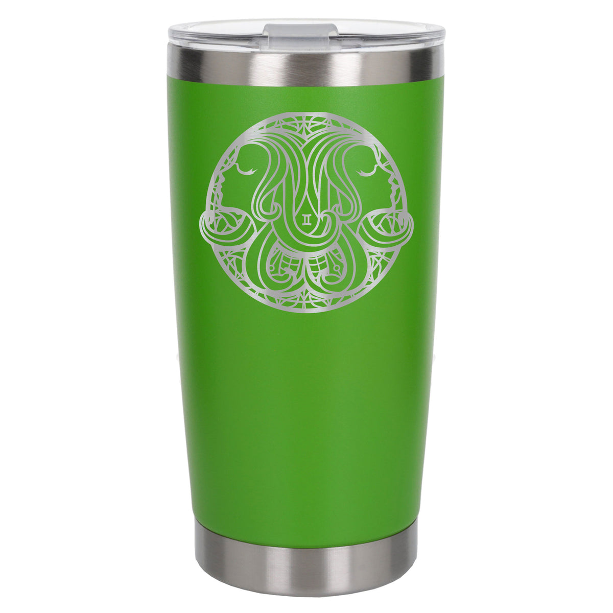Green Thermal Metal Coffee Cup