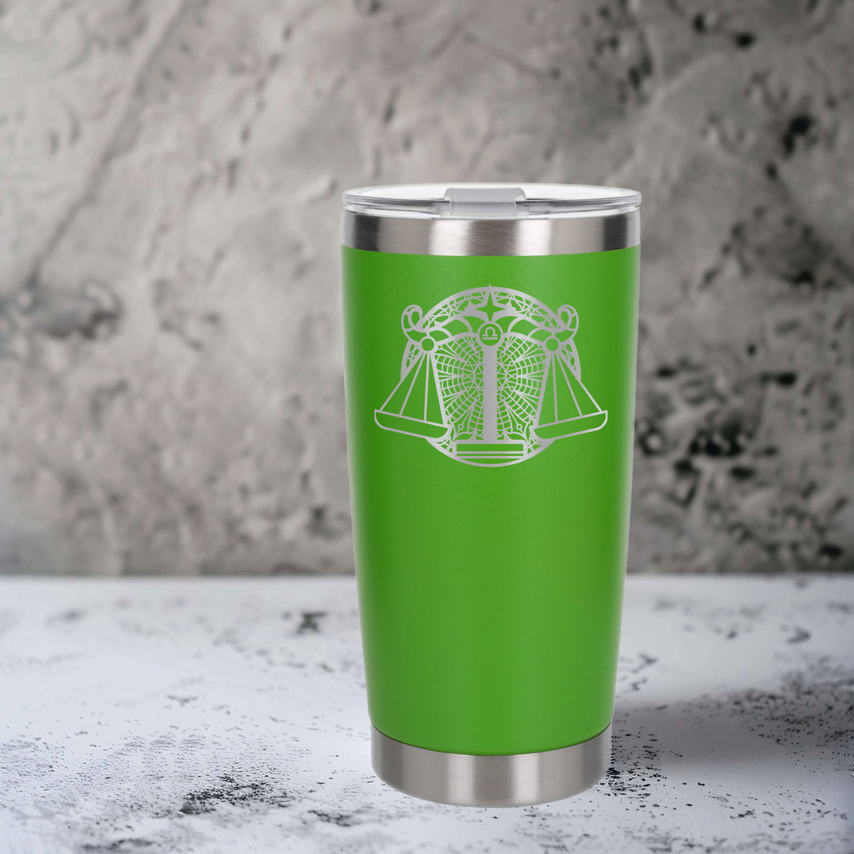 Green Thermal Metal Coffee Cup