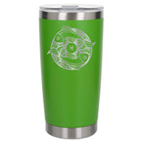 Green Thermal Metal Coffee Cup