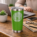 Green Thermal Metal Coffee Cup