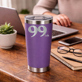 Purple Thermal Metal Coffee Cup