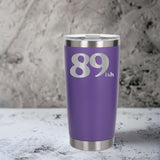 Purple Thermal Metal Coffee Cup
