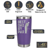 Purple Thermal Metal Coffee Cup