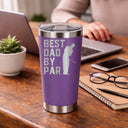 Purple Thermal Metal Coffee Cup