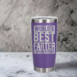 Purple Thermal Metal Coffee Cup