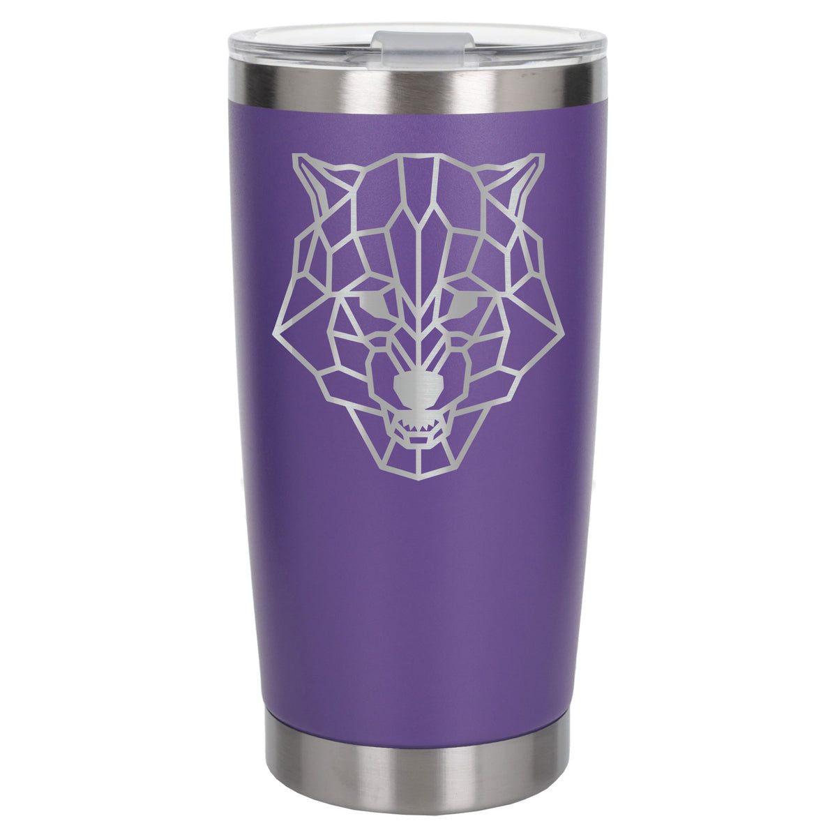 Purple Thermal Metal Coffee Cup